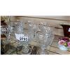 Image 2 : SET OF TEN ETCHED CRYSTAL MIKASA WINE GLASSES