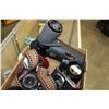 Image 2 : TRAY OF CAMERAS AND LENSES