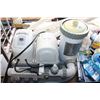 Image 2 : KRYSTAL CLEAR DELUXE SALTWATER SYSTEM MODEL 8110 8111 SALT WATER POOL FILTER AND PUMP WITH POOL ACCE