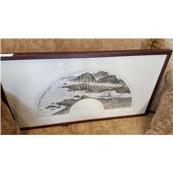 FRAMED EASTERN FAN