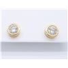 Image 1 : 14KT Yellow Gold 1.36ctw Diamond Earrings