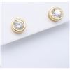Image 2 : 14KT Yellow Gold 1.36ctw Diamond Earrings