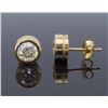 Image 5 : 14KT Yellow Gold 1.36ctw Diamond Earrings