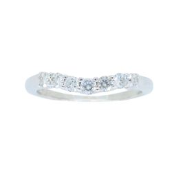 14KT White Gold 0.31ctw Diamond Ring