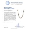 Image 2 : Silver Tahitian Pearl Necklace