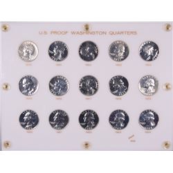 1950-1964 Washington Quarter Set