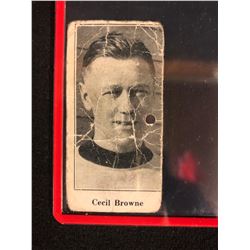 1923 V128-1 PAULIN'S CANDY #5 Cecil Browne