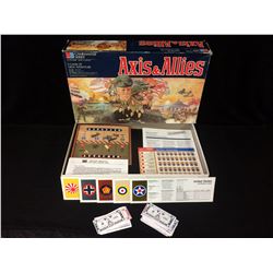 RARE 1984 AXIS AND ALLIES BOARD GAME COMPLETE