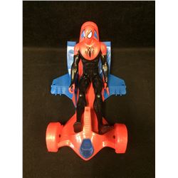 12" HASBRO SPIDER-MAN ACTION FIGURE W/ RACER VEHICLE