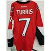 Image 1 : KYLE TURRIS SIGNED SENATORS HOCKEY JERSEY W/ A.J SPORTSWORLD COA