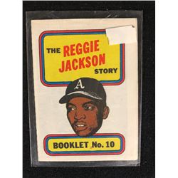 THE REGGIE JACKSON STORY BOOKLET NO. 10
