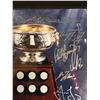 Image 5 : AUTOGRAPHED 16" X 20" ART ROSS TROPHY WITH 19 PLAYERS W/ COA