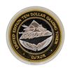 Image 1 : .999 Silver Luxor Las Vegas, NV Casino $10 Casino Limited Edition Gaming Token