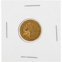 1908 $2 1/2 Indian Head Quarter Eagle Gold Coin