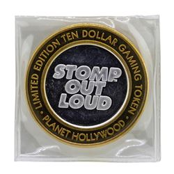 .999 Silver Planet Hollywood Casino Las Vegas $10 Limited Edition Casino Gaming