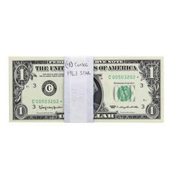 Lot of (18) Consecutive 1963 $1 Federal Reserve STAR Notes