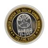 Image 1 : .999 Silver Slots A Fun Casino Las Vegas, NV $10 Limited Edition Casino Gaming T