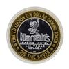 Image 1 : .999 Silver Harrahs Casino Las Vegas, NV $10 Casino Limited Edition Gaming Token
