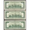 Image 2 : Lot of (3) 1966 $100 Legal Tender Notes