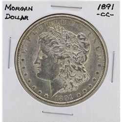 1891-CC $1 Morgan Silver Dollar Coin