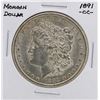 Image 1 : 1891-CC $1 Morgan Silver Dollar Coin