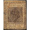 Image 2 : Dec. 8, 1775 10 Shillings Pennsylvania Colonial Currency Note- M. Clarkson Signa