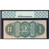 Image 2 : 1869 $2 Rainbow Legal Tender Note Fr.42 PCGS Gem New 65PPQ