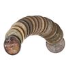 Image 3 : Lot of (17) Mixed Date 1922-1945 Mexico Un Peso Silver Coins