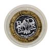 Image 1 : .999 Silver Bad River Lodge Casino Odanah, WI $10 Limited Edition Gaming Token