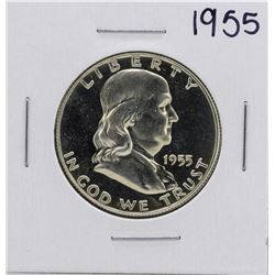 1955 Proof Franklin Half Dollar Coin