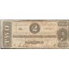 Image 1 : 1864 $2 Confederate States of America Note