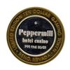 Image 1 : .999 Silver Peppermill Hotel Casino Reno, NV $10 Casino Limited Edition Gaming T