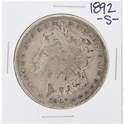 1892-S $1 Morgan Silver Dollar Coin