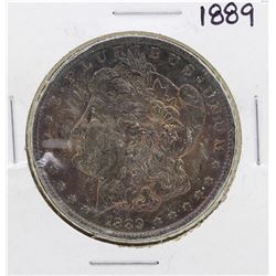 1889 $1 Morgan Silver Dollar Coin Amazing Toning