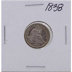 1838 Seated Liberty Dime Coin