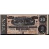 Image 1 : 1864 $10 Confederate States of America Note