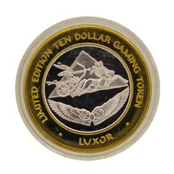 .999 Silver Luxor Las Vegas, NV Casino $10 Casino Limited Edition Gaming Token