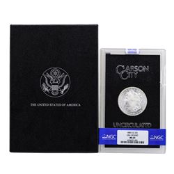 1885-CC $1 Morgan Silver Dollar Coin NGC MS65 GSA w/Box