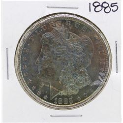 1885 $1 Morgan Silver Dollar Coin Amazing Toning