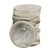 Image 2 : Roll of (20) 1922 $1 Brilliant Uncirculated Peace Silver Dollar Coins
