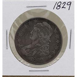 1829 Capped Bust Half Dollar Coin