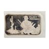 Image 1 : Silent Pardners 1 oz .999 Fine Silver Art Bar