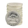 Image 2 : Roll of (20) 1959 Brilliant Uncirculated Franklin Half Dollars