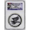 Image 1 : 2014P $1 Australia Wedge-Tailed Eagle Silver Coin NGC MS69 Early Releases