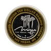 Image 2 : .999 Silver The Mirage Las Vegas, Nevada $10 Casino Limited Edition Gaming Token