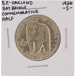 1936-S Half Dollar San Francisco - Oakland Bay Bridge Commemorative Coin