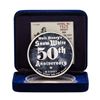 Image 2 : 1987 Rarities Mint Walt Disney Snow White 50th 5 oz .999 Silver Coin w/Box & COA