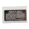 Image 2 : Hoover Dam Wonders of America 1 oz .999 Fine Silver Art Bar