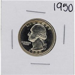 1950 Proof Washington Quarter Coin