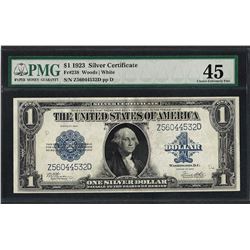 1923 $1 Silver Certificate Note Fr.238 PMG Choice Extremely Fine 45